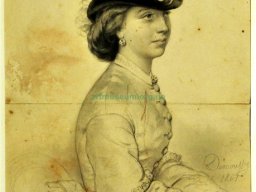 Августин-Люк Демюссі (1809–1880) «Портрет жінки» -artmuseum.org.ua